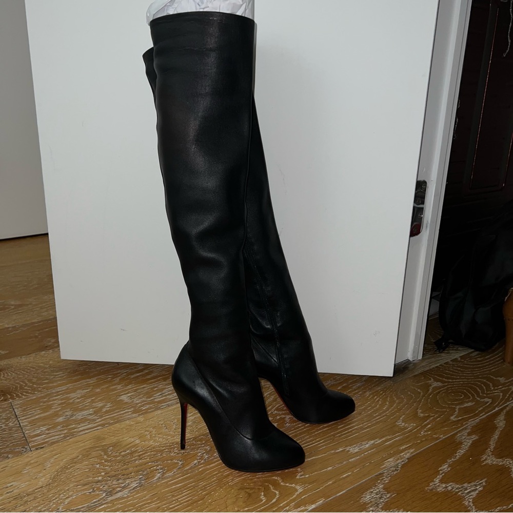 Sempre Monica Louboutin stiletto boots size 36.5